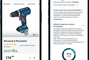 ManoMano pionnier du score carbone dans le secteur du bricolage