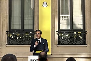 Grégory Gazagne : 'La France aime Snapchat et Snapchat aime la France'