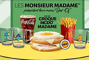 Les Monsieur Madame débarquent chez McDonald's