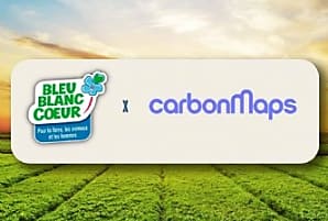 Bleu-Blanc-Coeur et Carbon Maps : unis pour réduire le CO2