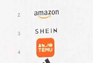 Mode en ligne : Vinted, Shein et Temu s'imposent sur un marché  [...]