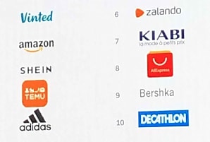 Mode en ligne : Vinted, Shein et Temu s'imposent sur un marché e-commerce en croissance de 7,9 %