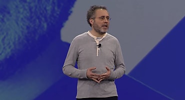 Urs Hölzle, responsable de l'infrastructure technique de Google Cloud.