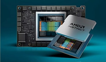 AMD de retour dans l’arène de l’IA avec son GPU Instinct MI300X. Celui-ci est notamment disponible chez plusieurs constructeurs de serveurs et sur certaines instances Azure. © DR