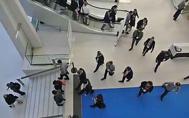 Dans les allées de la convention USF.
