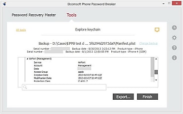 Elcomsoft Phone Breaker, un outil pour s'attaquer aux archives d'iOS, et exploitant la faille de la version 10 de l'OS !