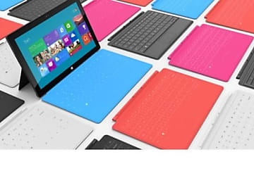 Microsoft Surface : le 26 octobre, à partir de 489 euros TTC