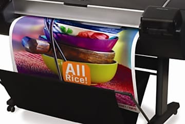HP : un système d'impression jet d'encre grand format