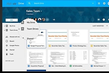 Opération séduction en faveur des entreprises pour Google Drive