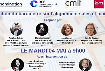 Restitution du baromètre sur l'alignement sales et marketing