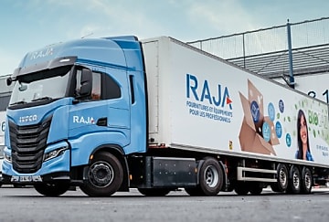 Raja s'engage à réduire de 28 % ses émissions de CO2 issues du transport