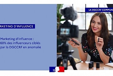 6 influenceurs sur 10 ne respectent pas la réglementation sur la publicité selon la DGCCRF