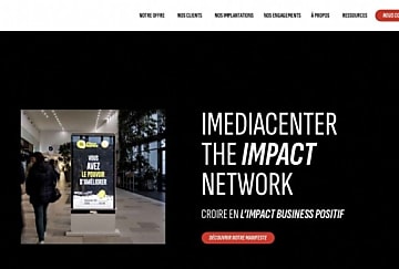 Imediacenter se dote d'un nouveau site internet éco-conçu