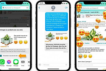 Amazon lance Consulter un ami, une fonctionnalité mobile pour demander conseil à ses amis