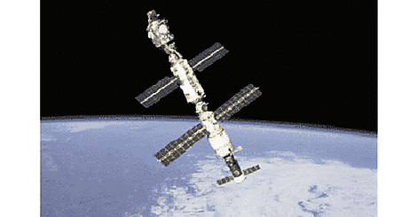 Les astronautes d'ISS en ballade
