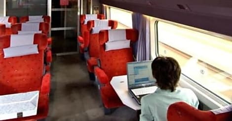 Le Thalys tisse sa Toile sur les rails