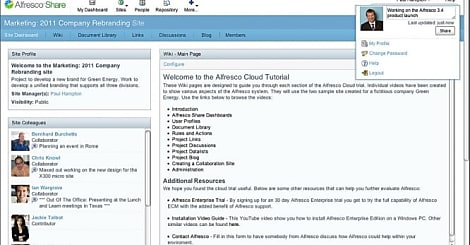 Alfresco étudie l'impact des logiciels libres en entreprise