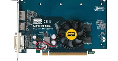 Une nouvelle carte graphique Chrome chez S3