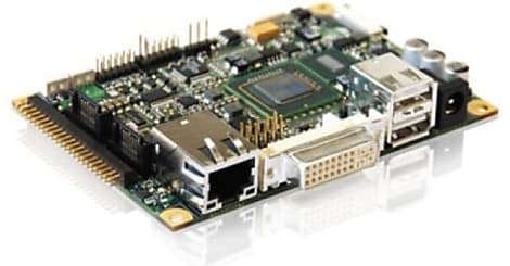 Une carte mère Atom, qui tient dans le creux de la main !