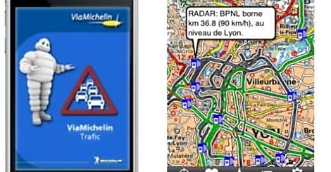 ViaMichelin apporte l'info trafic sur l'iPhone