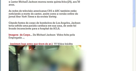 Sécurité : les cybercriminels surfent sur la mort de Michael Jackson