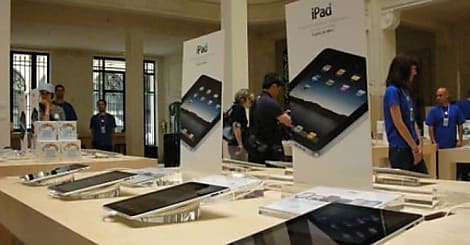 SFR se sert de l'iPad pour vendre sa Neufbox Evolution