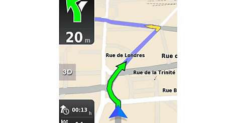 Mappy propose la navigation par GPS gratuite sur les smartphones