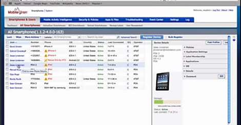 MobileIron VSP, une solution pour sécuriser les smartphones personnels dans l'entreprise