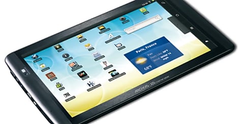 Archos porté par ses tablettes Arnova au premier trimestre