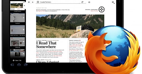 Firefox pour tablette se dévoile