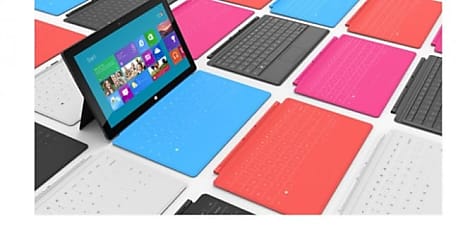 Microsoft Surface : le 26 octobre, à partir de 489 euros TTC