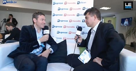 Olivier Fecherolle, Viadeo @ LeWeb 2012