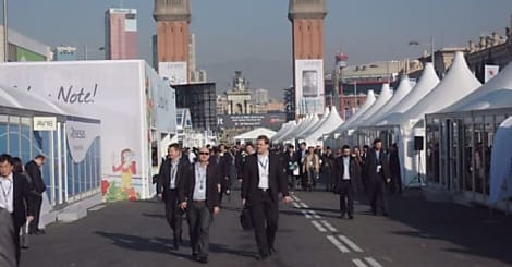 Le Mobile World Congress en images