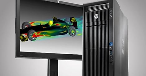HP signe d'un Z ses nouvelles stations de travail Xeon E5