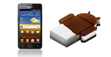 Samsung pousse Android 4 ICS sur le Galaxy S II