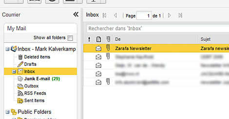 Zarafa lance WebApp 1.0, le meilleur concurrent d'Outlook Web Access