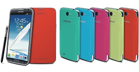 Le Galaxy Note 2, premier smartphone Samsung sous Andoid 4.1