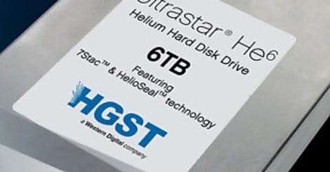 UltraStar He6, premier disque dur 3,5 pouces 6 To gonflé à l'Helium