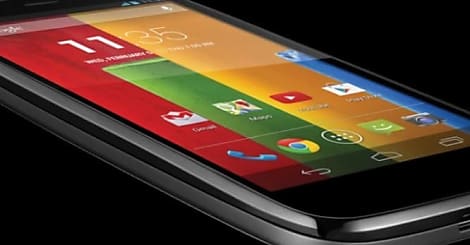 Le Moto G de Motorola ne concurrence pas le Moto X
