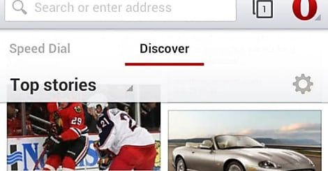 Opera livre un navigateur entièrement nouveau pour Android