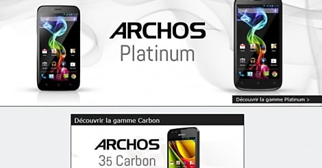 Archos se lance sur le marché des smartphones