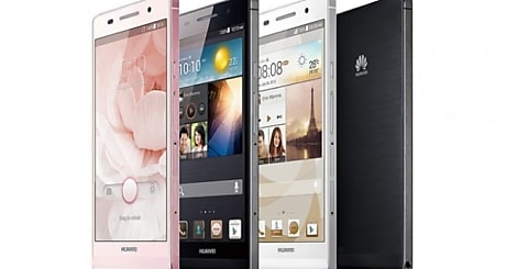 Smartphone : Huawei présente un Ascend P6 tout en finesse