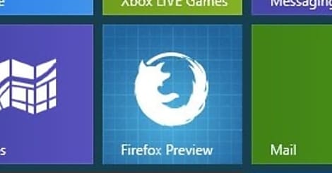 Firefox bientôt prêt pour les tuiles de Windows 8