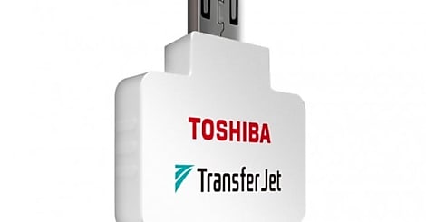Toshiba lance le TransferJet à 375 Mb/s en Europe
