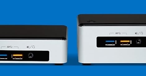 Les mini PC d'Intel et de Gigabyte adoptent les Broadwell-U