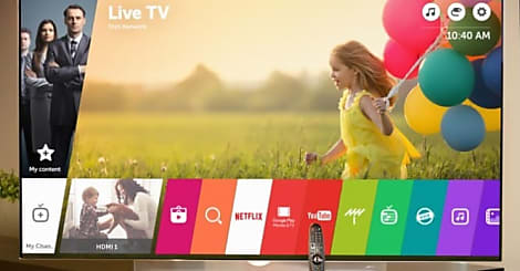 LG lève le voile sur webOS 3.0. en avant-première du CES 2016