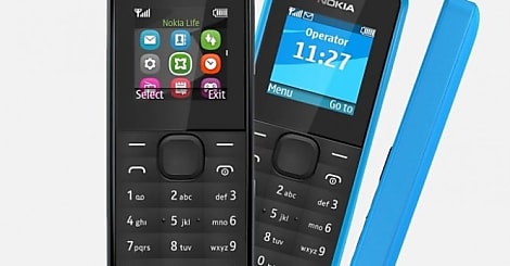Microsoft rafraîchit le téléphone mobile low cost Nokia 105