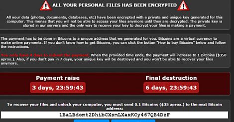 Le premier ransomware en JavaScript débusqué