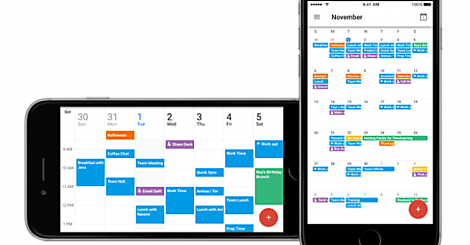 Cure de jouvence pour Gmail et Google Calendrier sur iOS