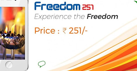 Freedom 251, le vrai faux smartphone indien low cost à 3,3 ?
